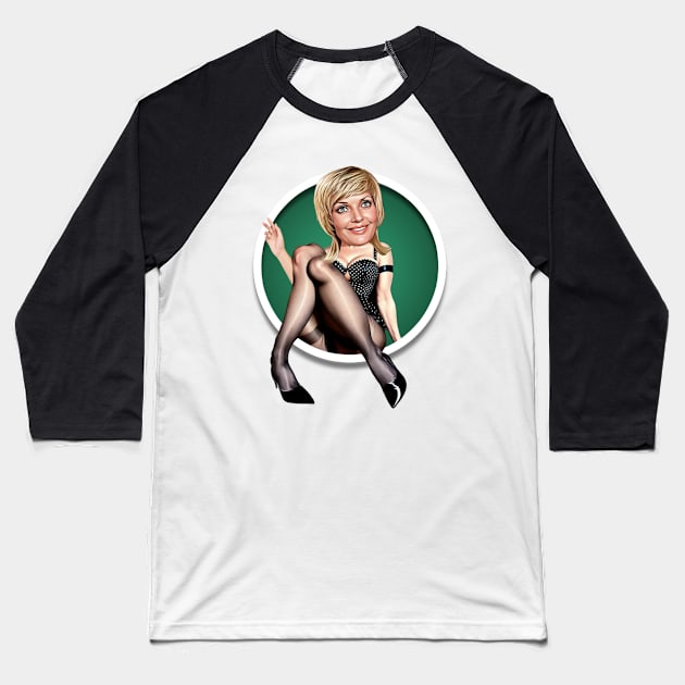 Carol Brady - Brady Bunch Baseball T-Shirt by Indecent Designs